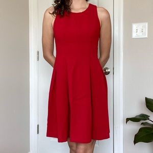 Size 2P Loft Red Dress